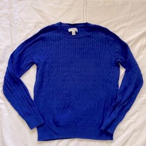 ⭐️ Kim Rogers Royal Blue Petite Medium Sweater⭐️